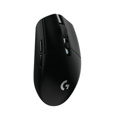 Logitech G305 LIGHTSPEED Wireless Gaming Mouse, HERO Sensor, 12,000 DPI, Lightweight, 6 Programmable Buttons, 250h Battery, On-Board Memory, Compatible with PC, Mac, Black