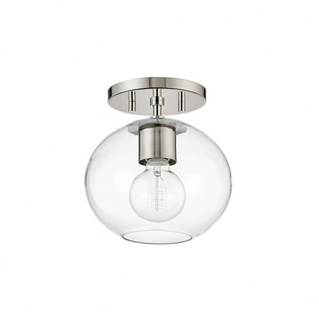-1-Light Semi Flush in Style-8.25 inches Wide By 8.5 inches High-Polished Nickel Finish Bailey Street Home 735-Bel-3321873
-1-Light Semi Flush in Style-8.25 inches Wide By 8.5 inches High-Polished Nickel Finish Bailey Street Home 735-Bel-3321873