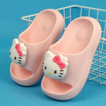 Kawaii Sanrio Hello Kitty Slippers Cute Cartoon Non-slip Indoor Bathing Home Shoes Children s Soft Bottom Garden Beach Shoes
Kawaii Sanrio Hello Kitty Slippers Cute Cartoon Non-slip Indoor Bathing Home Shoes Children s Soft Bottom Garden Beach Shoes