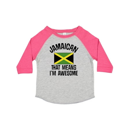 Inktastic Jamaica Awesome Jamaican Gift Toddler Boy or Toddler Girl T-Shirt