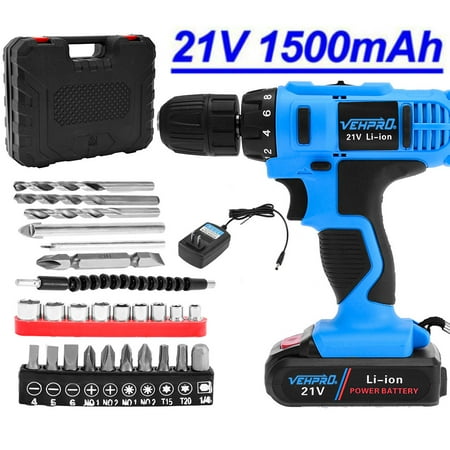 Dealovy 21V Cordless Combi Drill Dual Speed + Li-Ion Fast Charge Electric Screwdriver Clearance
Dealovy 21V Cordless Combi Drill Dual Speed + Li-Ion Fast Charge Electric Screwdriver Clearance