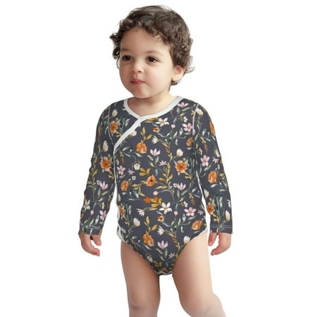 Haiem Wildflowers Printed Unisex-Baby Long Sleeve Onesies Bodysuits Unisex Babies Snap-Up Rompers-2 Years
Haiem Wildflowers Printed Unisex-Baby Long Sleeve Onesies Bodysuits Unisex Babies Snap-Up Rompers-2 Years
