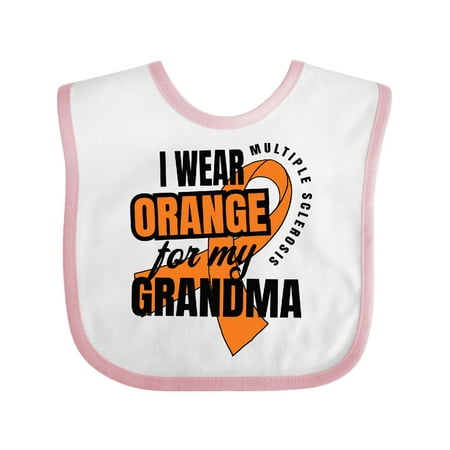 Inktastic I Wear Orange for My Grandma Multiple Sclerosis Awareness Gift Baby Boy or Baby Girl Bib
Inktastic I Wear Orange for My Grandma Multiple Sclerosis Awareness Gift Baby Boy or Baby Girl Bib