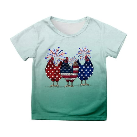 KDFJPTH Shirts for Teen Kids Boys Girls Short Sleeve Independence Day Prints T Shirt Child Toddler Tops
KDFJPTH Shirts for Teen Kids Boys Girls Short Sleeve Independence Day Prints T Shirt Child Toddler Tops