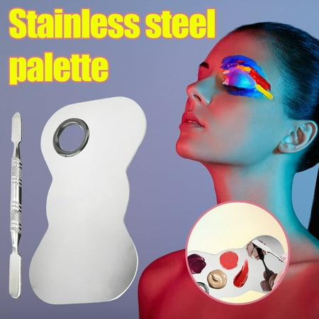 Yinguo Stainless Steel Steel Tie Shape Makeup-Palette Spatula For Blending Cosmetic
Yinguo Stainless Steel Steel Tie Shape Makeup-Palette Spatula For Blending Cosmetic