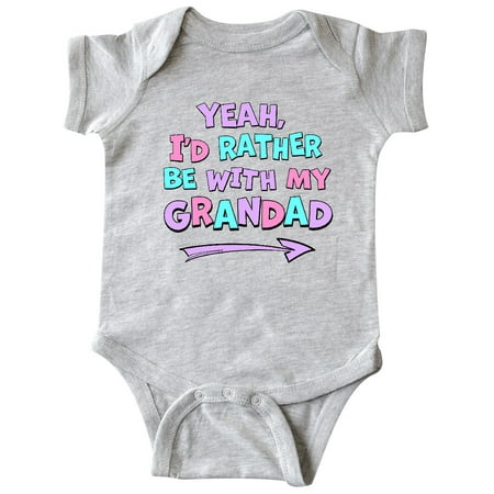 Inktastic Yeah I d Rather be with My Grandad in Pink Blue and Purple Gift Baby Boy or Baby Girl Bodysuit
Inktastic Yeah I d Rather be with My Grandad in Pink Blue and Purple Gift Baby Boy or Baby Girl Bodysuit