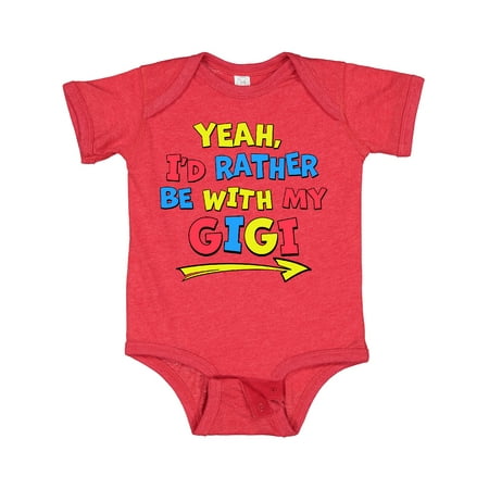 Inktastic Yeah I d Rather Be with My Gigi in Red Yellow and Blue Gift Baby Boy or Baby Girl Bodysuit
Inktastic Yeah I d Rather Be with My Gigi in Red Yellow and Blue Gift Baby Boy or Baby Girl Bodysuit