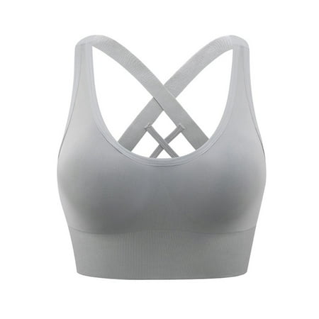 Pretty Comy Padded Strappy Sports Bra Yoga Tops Activewear Workout Clothes for Women
Pretty Comy Padded Strappy Sports Bra Yoga Tops Activewear Workout Clothes for Women