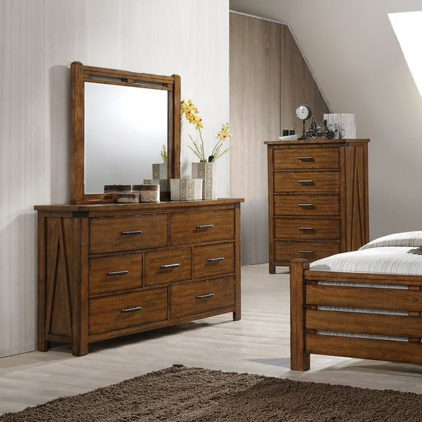 United Furniture Logan 7 Drawer Dresser with Optional Mirror