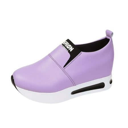 HGWXX7 Casual Women s Non Slip Solid Internal Increase Color Slip On Thick Sole Breathable Work Single Shoes Fall Shoes
HGWXX7 Casual Women s Non Slip Solid Internal Increase Color Slip On Thick Sole Breathable Work Single Shoes Fall Shoes