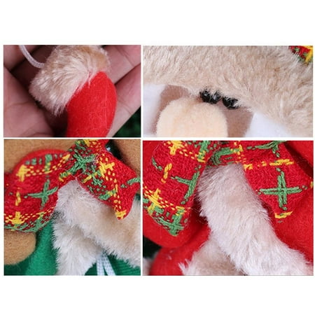 Careslong Christmas Ornaments Bells Decorations Cute Plush Snowman Old Man Bear Elk Doll Hanging Christmas Tree Decoration Pendants for Home Party Holiday Decorative kindly
Careslong Christmas Ornaments Bells Decorations Cute Plush Snowman Old Man Bear Elk Doll Hanging Christmas Tree Decoration Pendants for Home Party Holiday Decorative kindly