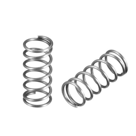 0.9x9x20mm Spring Steel Coil Extended Compressed Spring 10 Pcs