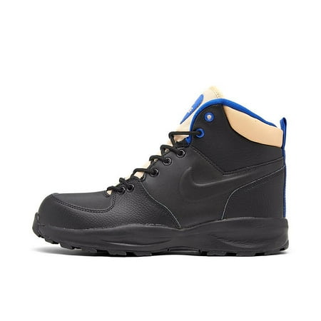 Big Kid s Nike Manoa LTR Black/Black-Sesame-Game Royal (BQ5372 003) - 6.5