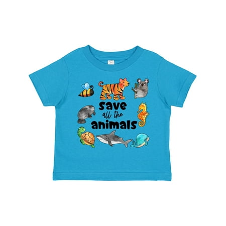 Inktastic Save All the Animals- Cute Gift Toddler Boy or Toddler Girl T-Shirt
Inktastic Save All the Animals- Cute Gift Toddler Boy or Toddler Girl T-Shirt