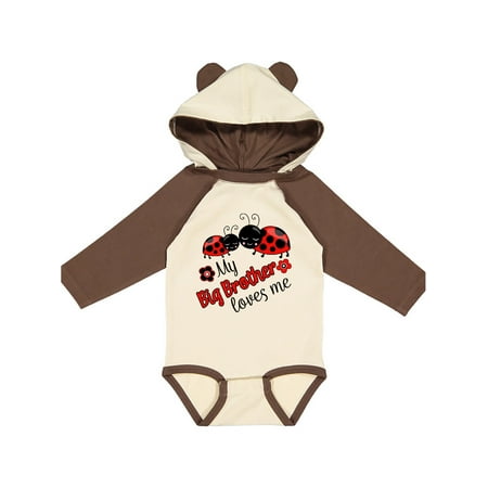 Inktastic My Big Brother Loves Me with Cute Ladybugs Gift Baby Boy or Baby Girl Long Sleeve Bodysuit
Inktastic My Big Brother Loves Me with Cute Ladybugs Gift Baby Boy or Baby Girl Long Sleeve Bodysuit