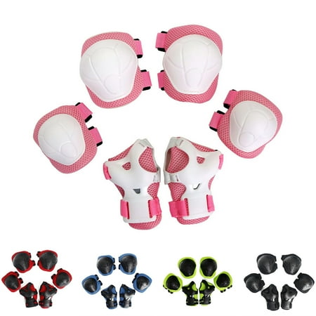 harmtty 6Pcs Thickened Drop-resistant Child Pads Set Curved Design Wrist Support Guard Elbow Knee Pads Set for Skateboarding
harmtty 6Pcs Thickened Drop-resistant Child Pads Set Curved Design Wrist Support Guard Elbow Knee Pads Set for Skateboarding
