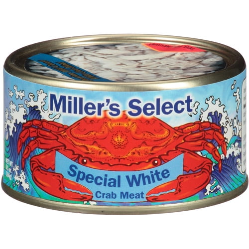 Miller's Select Special White Crab Meat, 6.5 oz, (Pack of 12) by Generic