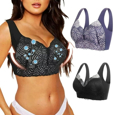 Fule Women Lace Bra Lymphvity Detoxification and Shaping & Powerful Lifting Bra