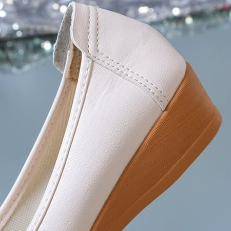 PEASKJP Summer Sandals 2023 Women s Summer Open Toe Thick-Heeled Shoes Sandals Beige 8