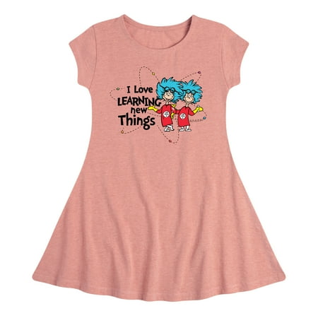 Cat in the Hat - I Love Learning Things - Toddler And Youth Girls Fit And Flare Dress
Cat in the Hat - I Love Learning Things - Toddler And Youth Girls Fit And Flare Dress