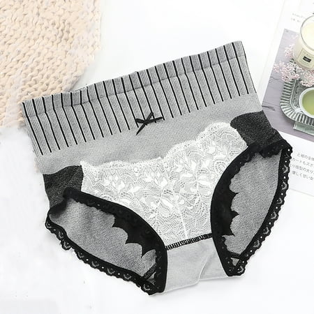 RPVATI Women Sexy Lace Breathable Panties High Waisted Underwear Seamless Briefs
RPVATI Women Sexy Lace Breathable Panties High Waisted Underwear Seamless Briefs