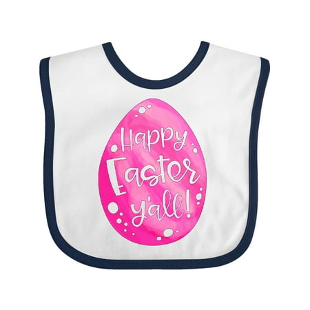 Inktastic Happy Easter Y all Pink Easter Egg Gift Baby Boy or Baby Girl Bib 
Inktastic Happy Easter Y all Pink Easter Egg Gift Baby Boy or Baby Girl Bib