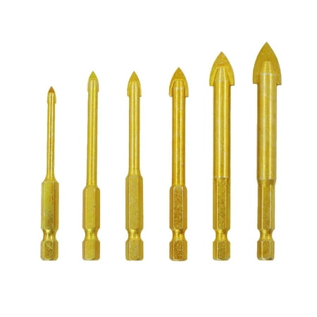 Ceramic Hole Drill Bit Set Hex Shank Carbide Tip 3mm-12mm For Tile Glass Tools
Ceramic Hole Drill Bit Set Hex Shank Carbide Tip 3mm-12mm For Tile Glass Tools