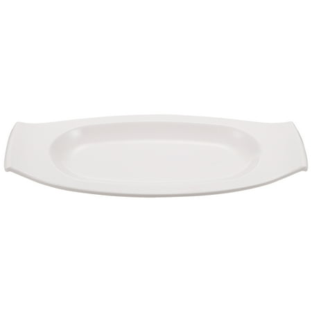 1Pc Practical Melamine Household Tray Milk Tea Storage Tray Salad Tray