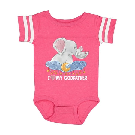 Inktastic I Love My Godfather Cute Elephants with Moon and Stars Gift Baby Boy or Baby Girl Bodysuit
Inktastic I Love My Godfather Cute Elephants with Moon and Stars Gift Baby Boy or Baby Girl Bodysuit
