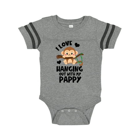 Inktastic Monkey I Love Hanging out with My Pappy Gift Baby Boy or Baby Girl Bodysuit
Inktastic Monkey I Love Hanging out with My Pappy Gift Baby Boy or Baby Girl Bodysuit