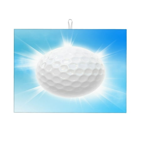 Dish Drying Mat Golf Ball Blue Microfiber Absorbent Drying Mats Reversible Kitchen Countertop Protector Dishes Drainer Rack Pad 18x24 Inch
Dish Drying Mat Golf Ball Blue Microfiber Absorbent Drying Mats Reversible Kitchen Countertop Protector Dishes Drainer Rack Pad 18x24 Inch