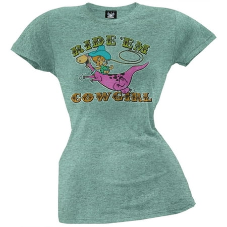 Flintstones - Ride 'Em Cowgirl Juniors T-Shirt