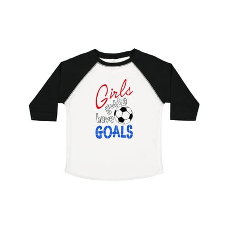 Inktastic Girls Gotta Have Goals with Soccer Ball Gift Toddler Boy or Toddler Girl T-Shirt
Inktastic Girls Gotta Have Goals with Soccer Ball Gift Toddler Boy or Toddler Girl T-Shirt
