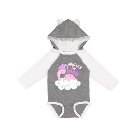 Inktastic Abuela s Lil Dino with Cute Pink Baby Dinosaur Gift Baby Boy or Baby Girl Long Sleeve Bodysuit
Inktastic Abuela s Lil Dino with Cute Pink Baby Dinosaur Gift Baby Boy or Baby Girl Long Sleeve Bodysuit