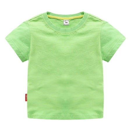 T-Shirts For Boys Classic Fit Crewneck T Shirt Soft Short Sleeve Basic For 3-4 Years
T-Shirts For Boys Classic Fit Crewneck T Shirt Soft Short Sleeve Basic For 3-4 Years