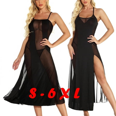 Fatuov Womens Lingerie Sets Sexy Women Splice Wireless Bra Lingerie Backless Pajamas Nightdress Black S-6XL On Sale
Fatuov Womens Lingerie Sets Sexy Women Splice Wireless Bra Lingerie Backless Pajamas Nightdress Black S-6XL On Sale