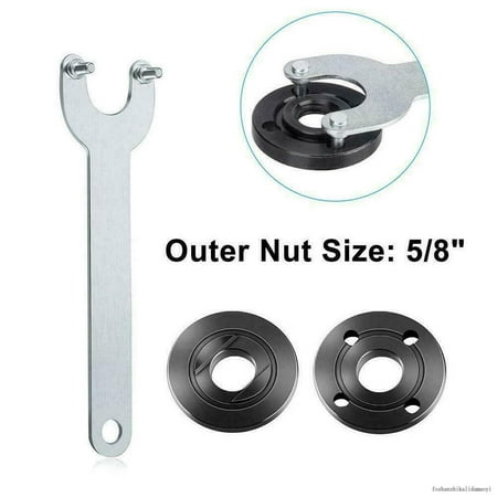 5/8 -11 Flange Lock Nut Angle Wrench Spanner For Milwaukee Grinder X3 Fo G9A9