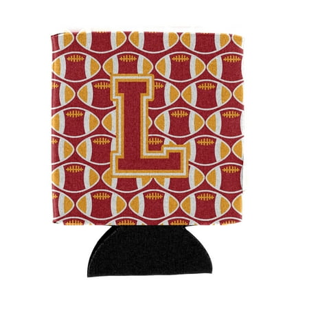Carolines Treasures CJ1070-LCC Letter L Football Cardinal and Gold Can or Bottle Hugger Can Hugger multicolor
Carolines Treasures CJ1070-LCC Letter L Football Cardinal and Gold Can or Bottle Hugger Can Hugger multicolor