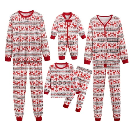 Tarmeek Family Matching Red Christmas Pajamas Set for Mom Dad Kids Baby Long Sleeve Xmas Elk Printed Tops and Pants Sleepwear Nightwear Set for Christmas Pajamas Party
Tarmeek Family Matching Red Christmas Pajamas Set for Mom Dad Kids Baby Long Sleeve Xmas Elk Printed Tops and Pants Sleepwear Nightwear Set for Christmas Pajamas Party