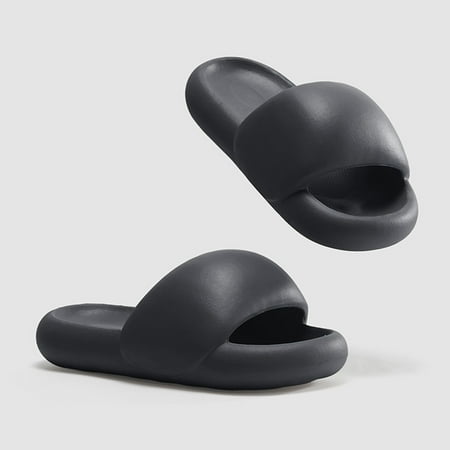 Summer Savings! Zpanxa Slippers for Women Summer Couple WoMen Slippers Fashion Casual Thick Bottomed Bathroom Bath Shoes Flip Flops for Women Black 41
Summer Savings! Zpanxa Slippers for Women Summer Couple WoMen Slippers Fashion Casual Thick Bottomed Bathroom Bath Shoes Flip Flops for Women Black 41