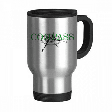 Compass Tool Navigation Direction Travel Mug Flip Lid Stainless Steel Cup Car Tumbler Thermos
Compass Tool Navigation Direction Travel Mug Flip Lid Stainless Steel Cup Car Tumbler Thermos