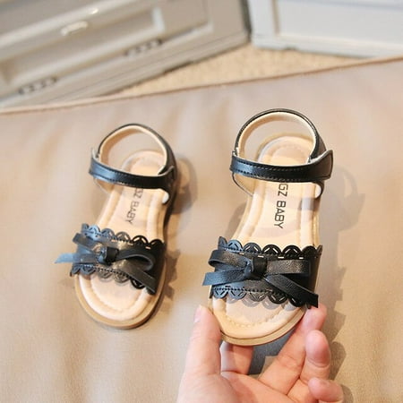 DancePeanut Kids Girls Elegant Butterfly-Knot Hook & Loop Beach Sandals For Children Hook & Loop Non-Slip Summer Shoes Size 21-30
DancePeanut Kids Girls Elegant Butterfly-Knot Hook & Loop Beach Sandals For Children Hook & Loop Non-Slip Summer Shoes Size 21-30