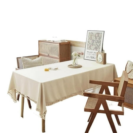 DJM Wipeable Tablecloth Vinyl Waterproof Coating Splashproof Table Cover Cotton Linen Backing Non-Slip Tabletop Kitchen Party Table Decor White Blue Bohemian Style Rectangle
DJM Wipeable Tablecloth Vinyl Waterproof Coating Splashproof Table Cover Cotton Linen Backing Non-Slip Tabletop Kitchen Party Table Decor White Blue Bohemian Style Rectangle