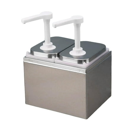 2.5L Manual Sauce Dispenser Pump Sauce Pump Dispenser Sauces Syrups Salad Seasoning Sauce Pump Station for Home Restaurant Kitchen Buffet Double head
2.5L Manual Sauce Dispenser Pump Sauce Pump Dispenser Sauces Syrups Salad Seasoning Sauce Pump Station for Home Restaurant Kitchen Buffet Double head
