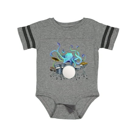 Inktastic Cute Blue Octopus Drumming Gift Baby Boy or Baby Girl Bodysuit 
Inktastic Cute Blue Octopus Drumming Gift Baby Boy or Baby Girl Bodysuit
