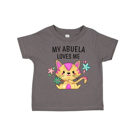 Inktastic My Abuela Loves Me with Cute Kitten and Flowers Gift Toddler Boy or Toddler Girl T-Shirt
Inktastic My Abuela Loves Me with Cute Kitten and Flowers Gift Toddler Boy or Toddler Girl T-Shirt