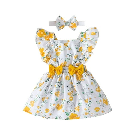 Baby Girl Floral Jumpsuit Dress Ruffle Knit 2 Piece Bodysuit Skirt With Headband Kids Party Dresses
Baby Girl Floral Jumpsuit Dress Ruffle Knit 2 Piece Bodysuit Skirt With Headband Kids Party Dresses