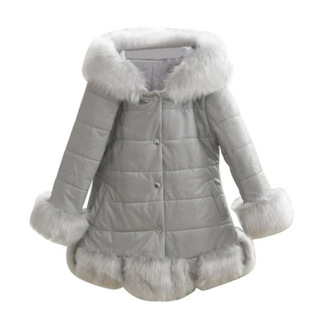 Kids Little Girl s Thicken Coat Winter Warm Faur Leather Button Down Jacket With Fleece Hood Long Sleeve Outerwear Little Girls Winter Coats
Kids Little Girl s Thicken Coat Winter Warm Faur Leather Button Down Jacket With Fleece Hood Long Sleeve Outerwear Little Girls Winter Coats