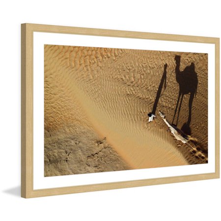 "Camel Shadow" Framed Painting Print