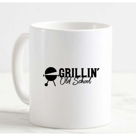 Coffee Mug Grillin Old School Bib Grilling Funny Food Cook White Cup Funny Gifts for work office him her
Coffee Mug Grillin Old School Bib Grilling Funny Food Cook White Cup Funny Gifts for work office him her